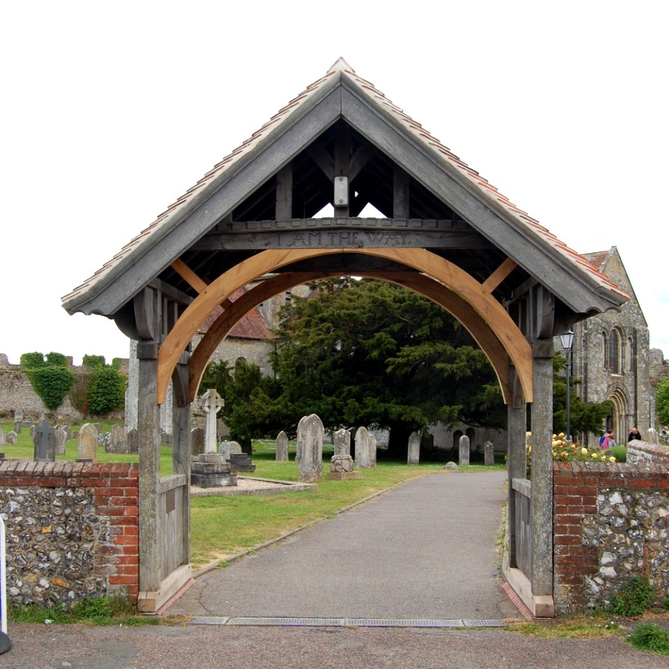 St Mary's Church, Church Road, Portchester (May 2019) (Lychgate)
