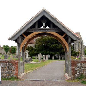 St Mary's Church, Church Road, Portchester (May 2019) (Lychgate)