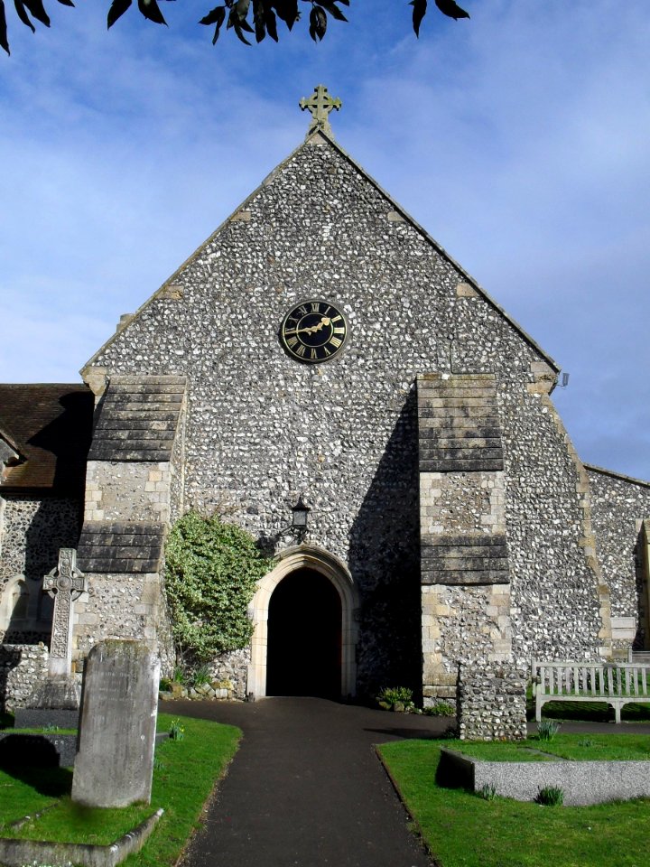 St Margaret's Church, The Green, Rottingdean (NHLE Code 1381000) (February 2011) (3)