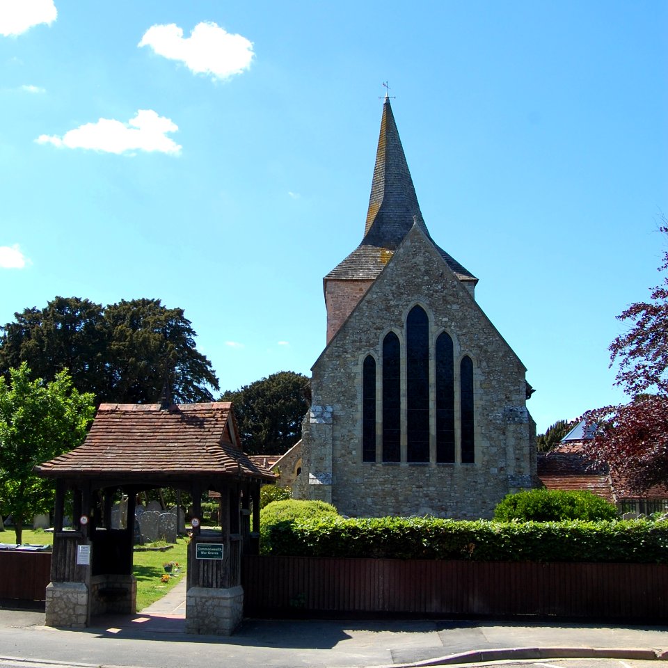 St Mary's Church, Church Road, Hayling Island (NHLE Code 1091616) (May 2019) (1)