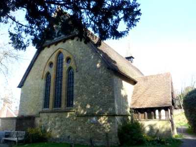 St Mark's Church, Walking Bottom, Peaslake (March 2014) (East End)