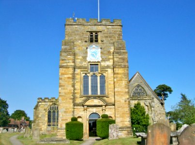 St Mary, Goudhurst, west front