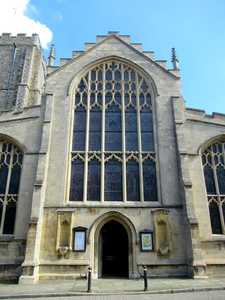 St Mary, Bury St Edmunds, west front