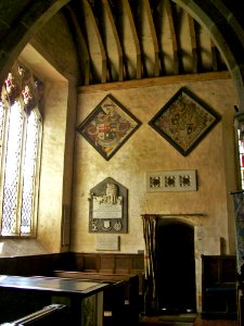 St Mary, Chiddingstone, side chapel photo