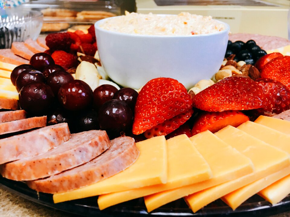 Strawberry grape summer sausage