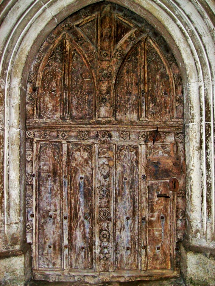 St Mary, Higham, south door
