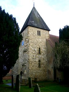 St Mary, Hadlow, tower photo