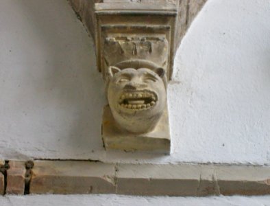 St Mary, Rye, grotesque head