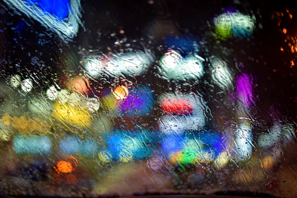 Bokeh atmosphere window