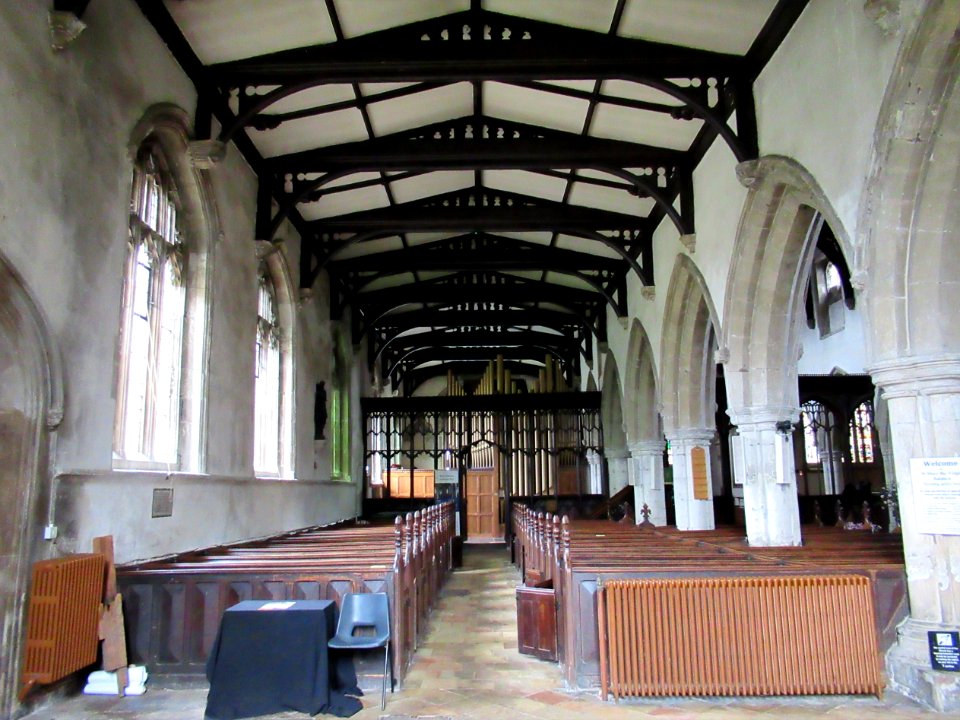 St Mary, Baldock, north aisle