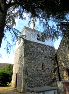 St Nicholas' Church, Church Walk, Thames Ditton (June 2015) (Tower)