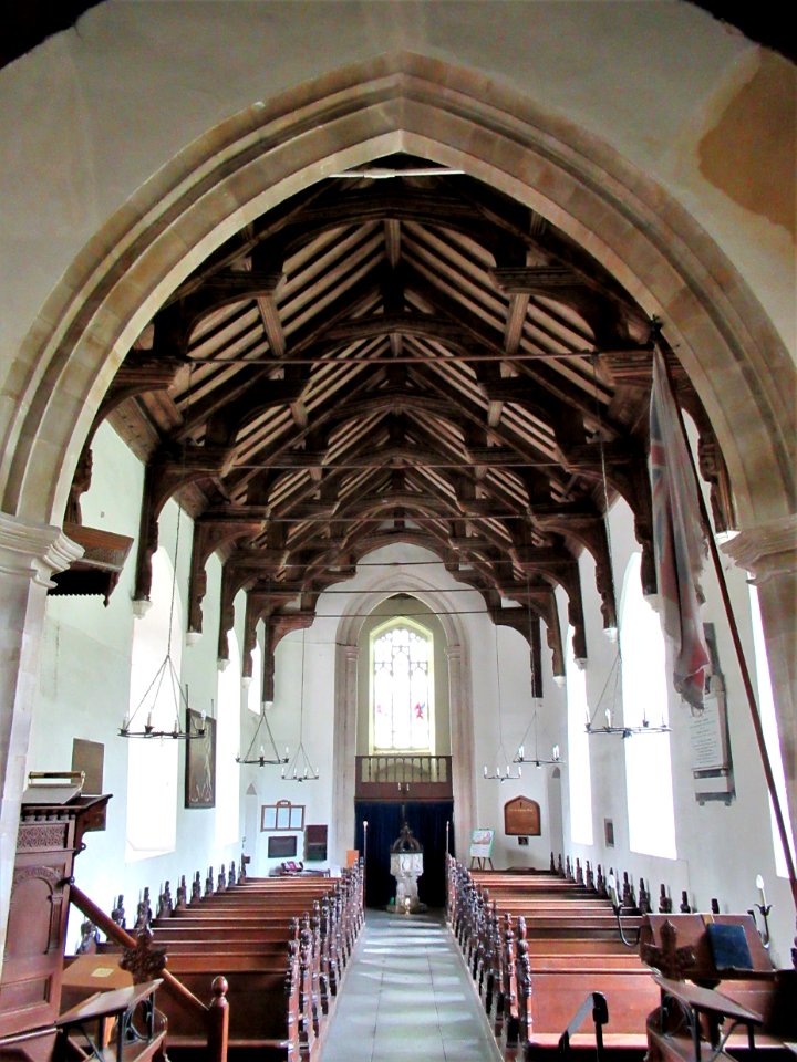 St Mary, Earl Soham, nave