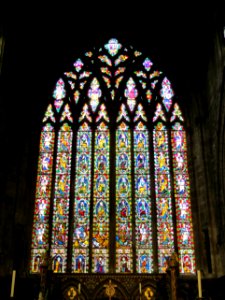 St Mary, Shrewsbury, Jesse window 01 photo