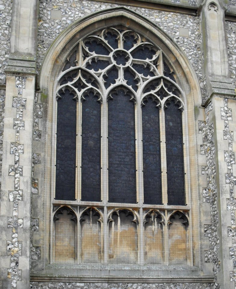 St Michael and All Angels Church, Willingdon Road, Ocklynge, Eastbourne (NHLE Code 1262164) (March 2010) (Window)