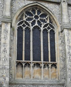 St Michael and All Angels Church, Willingdon Road, Ocklynge, Eastbourne (NHLE Code 1262164) (March 2010) (Window)
