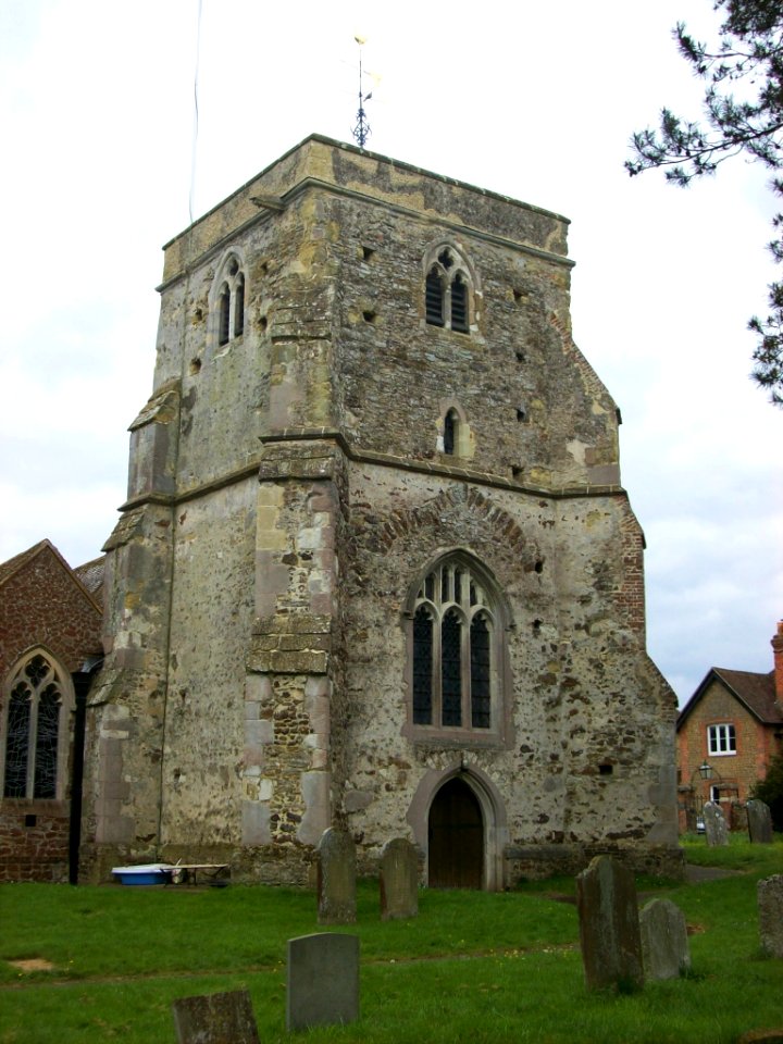 St Mary, Frensham, tower