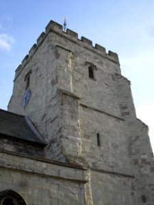 St Mary the Virgin's Church, Church Street, Old Town, Eastbourne (NHLE Code 1293915) (April 2011) (Tower)