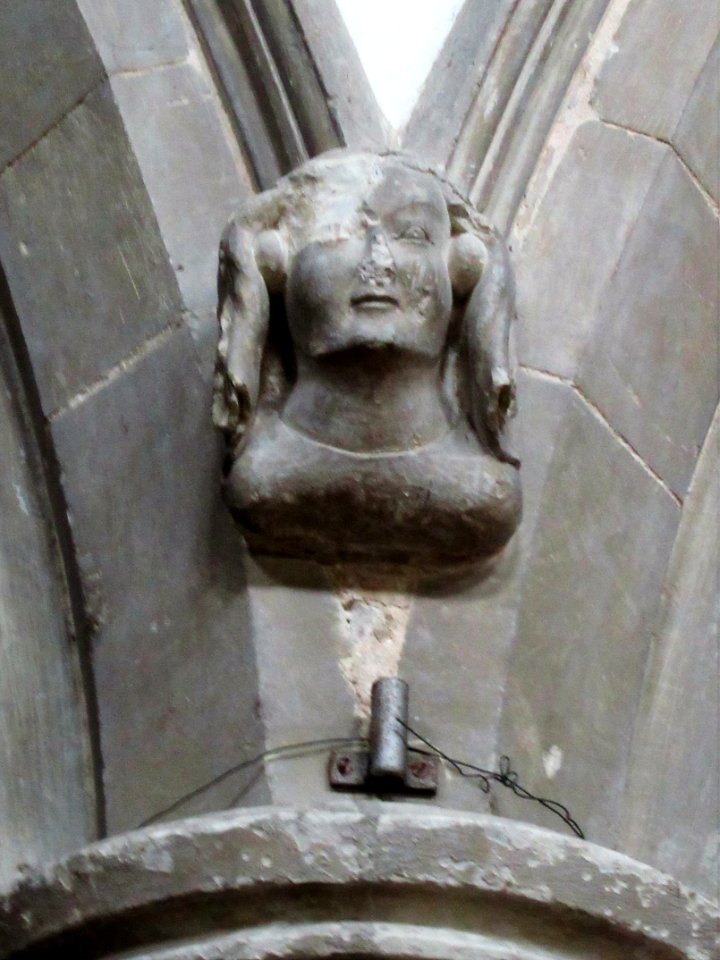 St Mary, Baldock, corbel