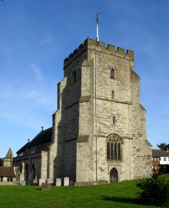 St Mary the Virgin's Church, Church Street, Old Town, Eastbourne (NHLE Code 1293915) (April 2011) (1)