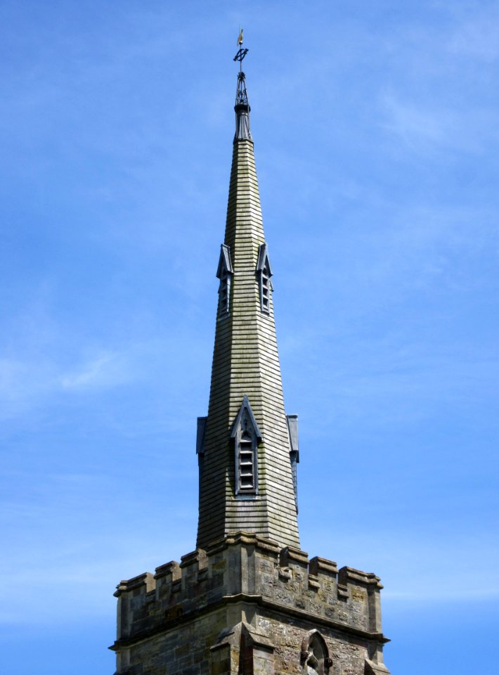 St Mark's Church, Hadlow Down (June 2015) (Spire)