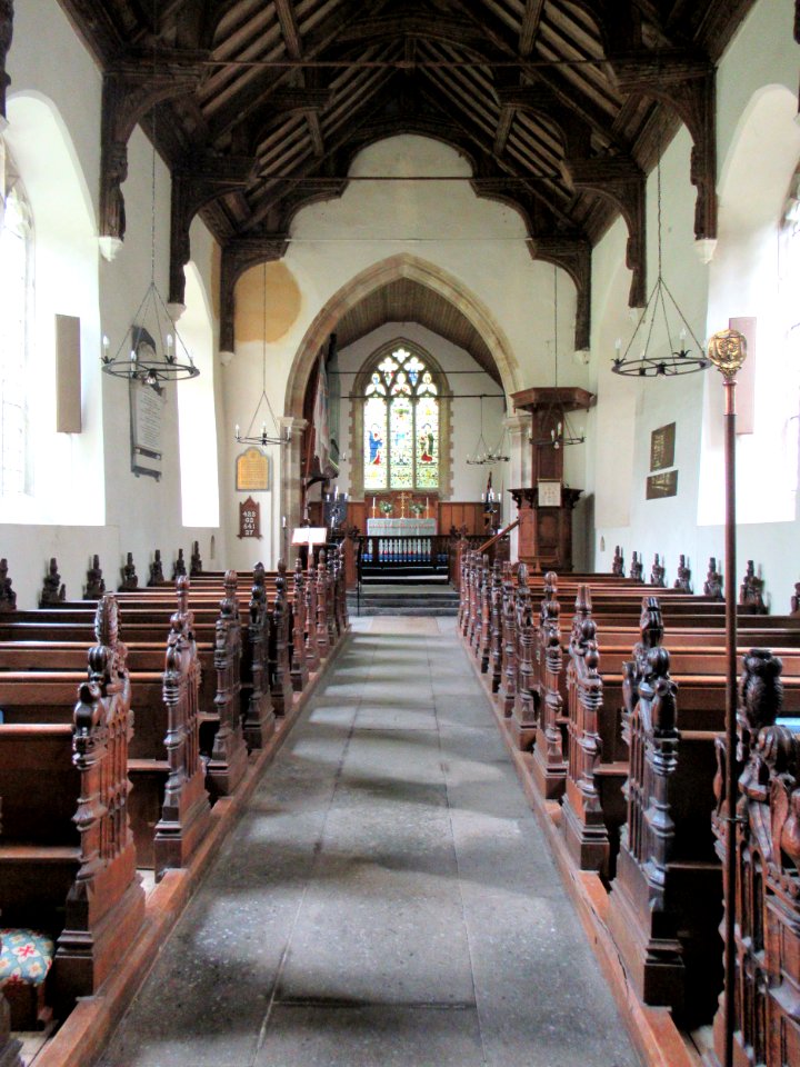 St Mary, Earl Soham, nave 2