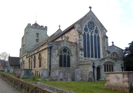St Mary the Virgin's Church, Church Street, Old Town, Eastbourne (NHLE Code 1293915) (February 2019) (3)