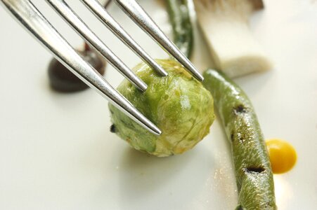 Deco food fork