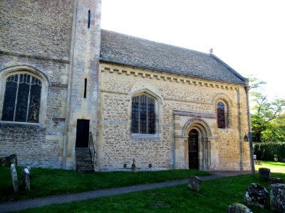 St Mary, Iffley, north door photo