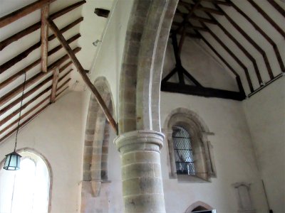 St Michael, Amberley, west end