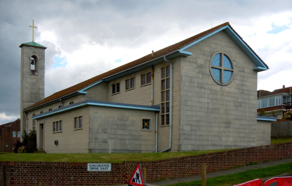 St Nicholas' Church, Saltdean Vale, Saltdean (August 2014) (1)