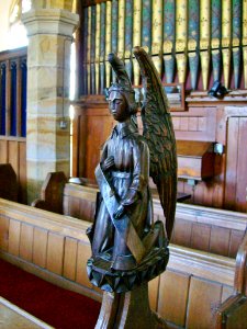 St Margaret, Horsmonden, bench end