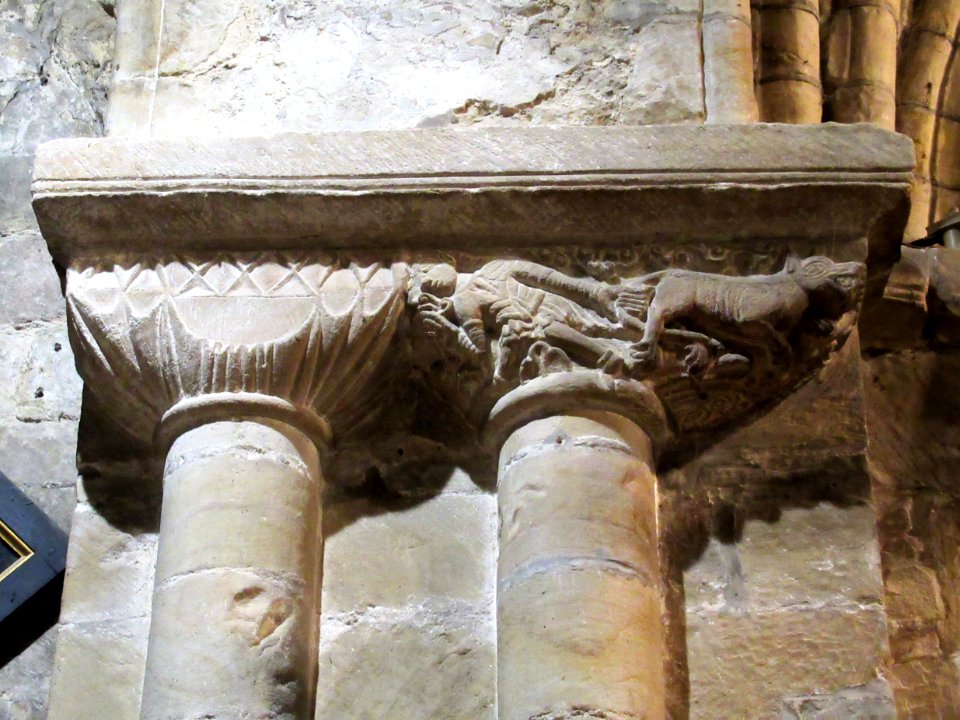 St Michael and St Mary, Melbourne, Derbyshire, capitals 3