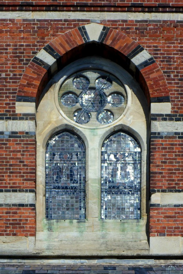 St Michael and All Angels Church, Victoria Road, Montpelier, Brighton (NHLE Code 1381083) (March 2014) (Window)