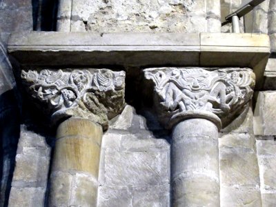 St Michael and St Mary, Melbourne, Derbyshire, capitals 1