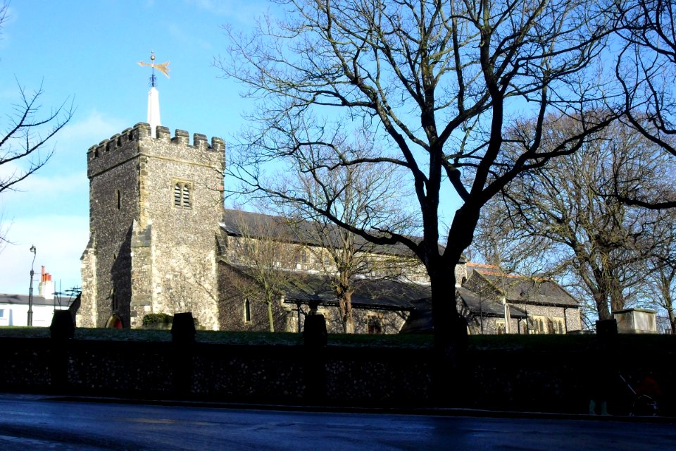 St Nicholas' Church, Dyke Road, Brighton (December 2010)