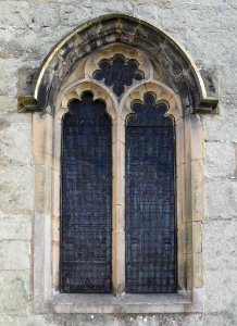 St Mary the Virgin's Church, Church Street, Old Town, Eastbourne (NHLE Code 1293915) (April 2011) (Window)