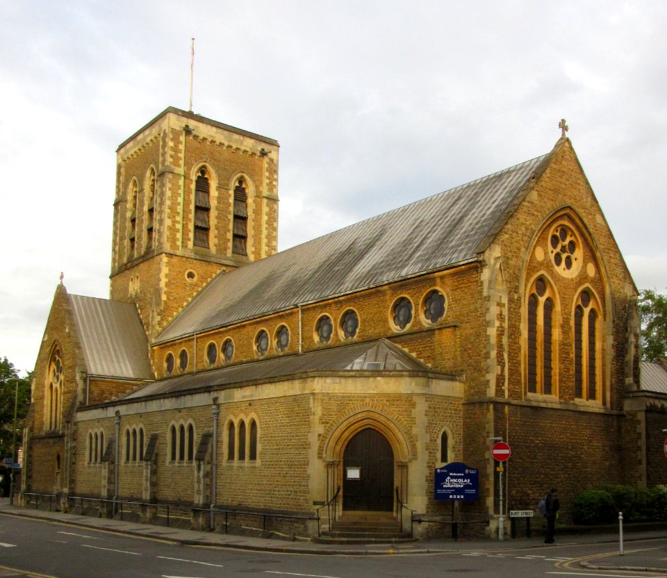St Nicholas' Church, Bury Street, Guildford (June 2015) (4)