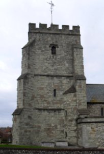 St Mary the Virgin's Church, Church Street, Old Town, Eastbourne (NHLE Code 1293915) (March 2010) (Tower)