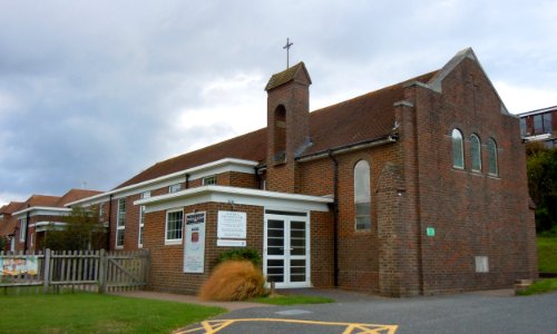 St Nicholas' Church, Saltdean Vale, Saltdean (August 2014) (Original Church, now Church Hall)