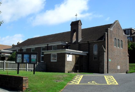 St Nicholas' Church, Saltdean Vale, Saltdean (August 2010) (Original Church, now Church Hall)