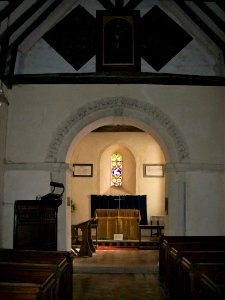 St Mary Magdalene, Tortington, interior