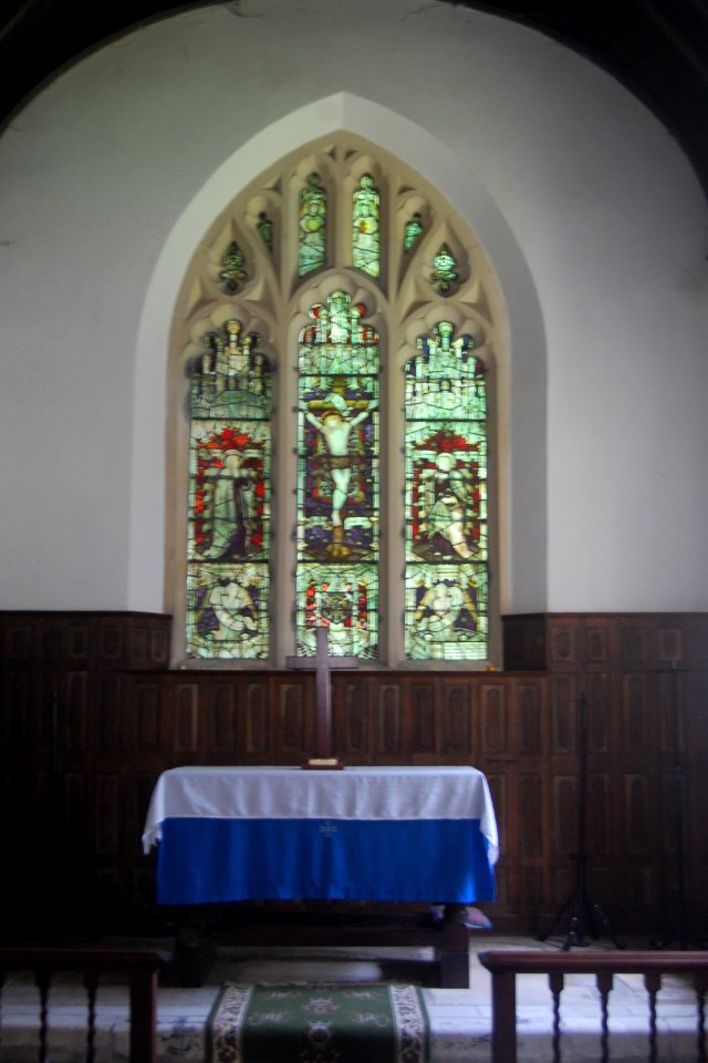 St Mary Magdalene's Church, West Tisted (NHLE Code 1351153) (July 2019) (Stained Glass Window)