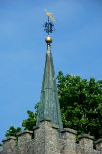 St Michael and All Angels Church, Church Lane, Pirbright (May 2014) (Spire)
