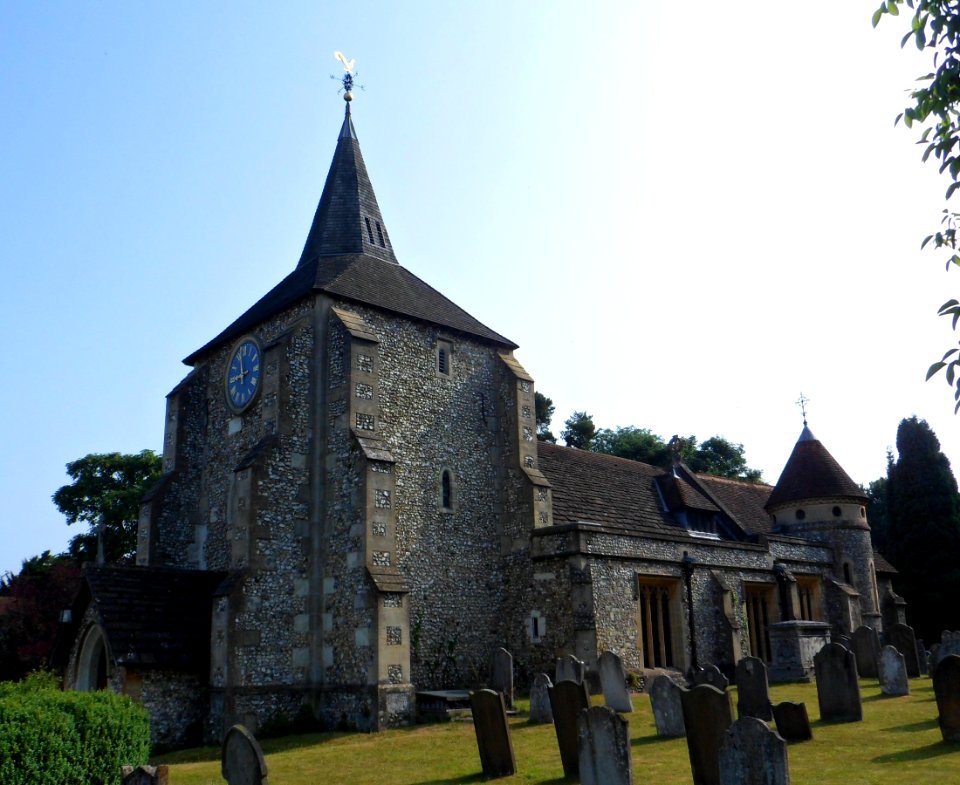 St Michael's Church, Old London Road, Mickleham (NHLE Code 1028835) (July 2013) (3)