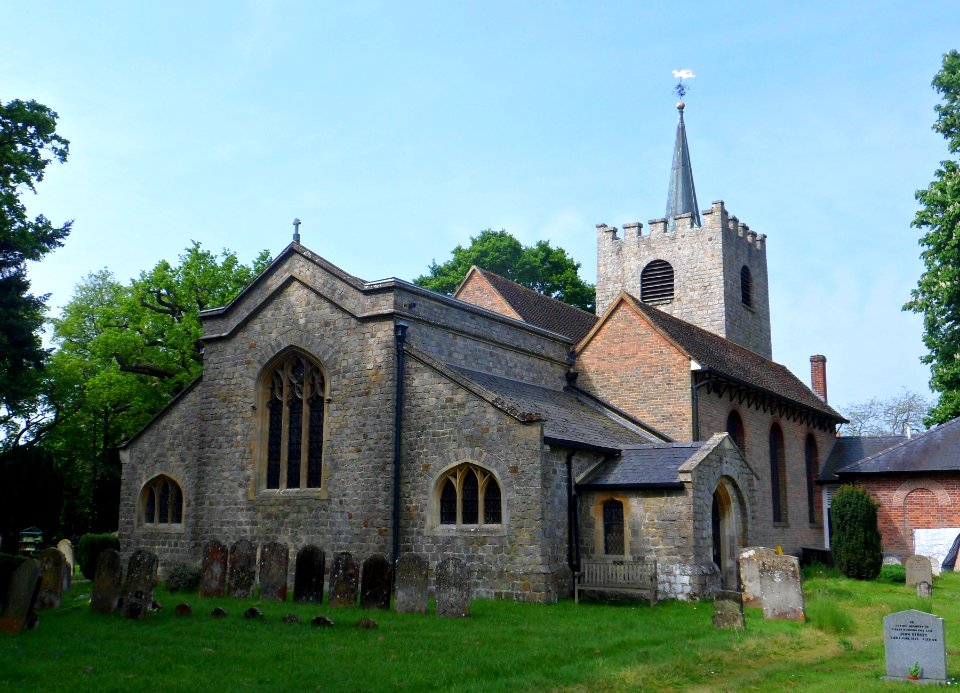 St Michael and All Angels Church, Church Lane, Pirbright (May 2014) (4)