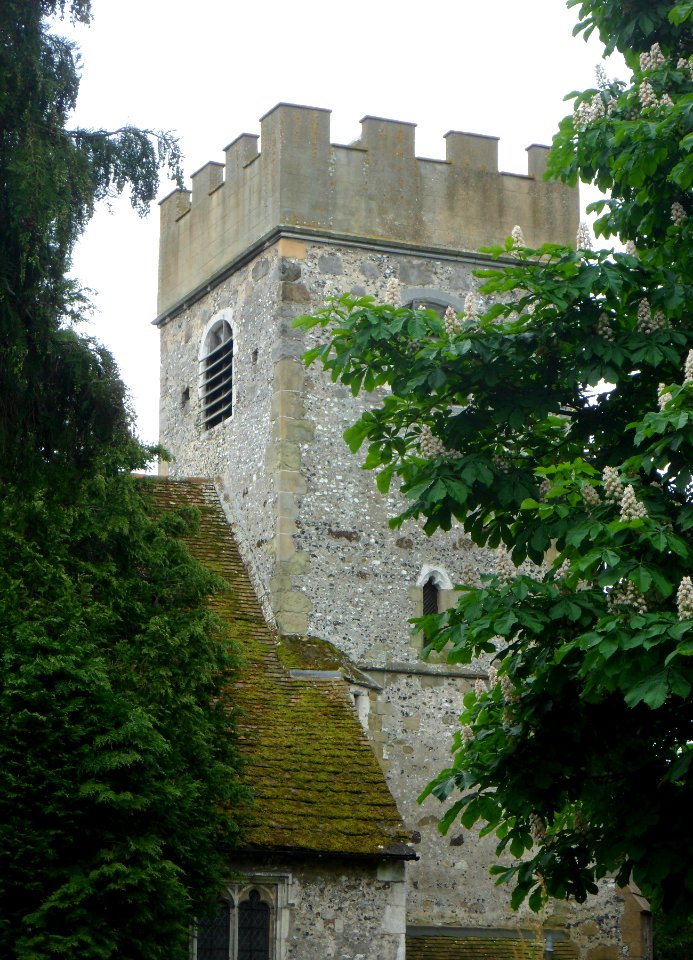 St Mary the Virgin's Church, Church Lane, Send (May 2014) (Tower)