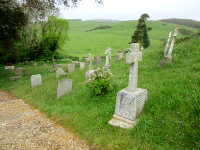 St Mary the Virgin's Church, Brook, Isle of Wight (May 2016) (Churchyard) (1)