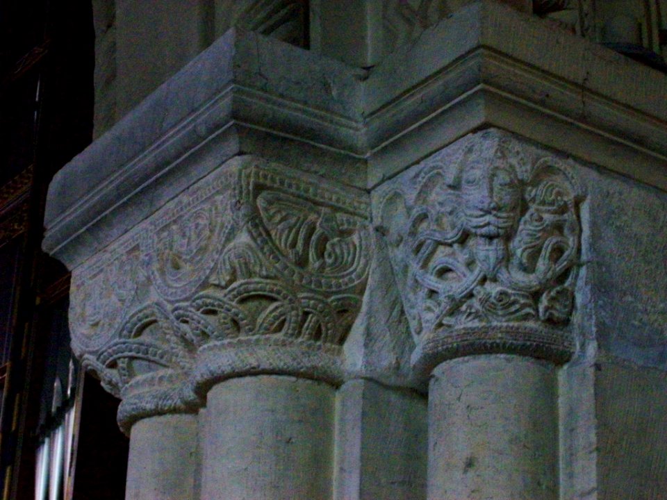 St Michael and All Angels, Barton-le-Street, capitals 3