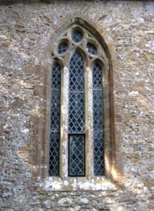St Michael the Archangel's Church, Main Road (A3054), Shalfleet (May 2016) (Window)