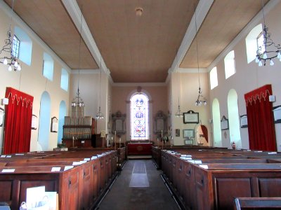St Michael, Aynho, interior